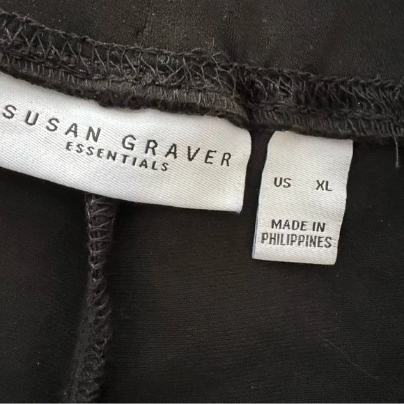 Susan Graver liquid knit straight leg pants NWOT - Picture 3 of 8